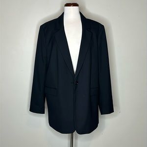 H&M Black Oversized Blazer